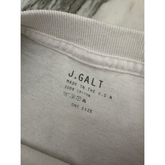 BRANDY MELVILLE JOHN GALT Club Inferno Grand Cayman Devil Tee Shirt One Size - Picture 4 of 6